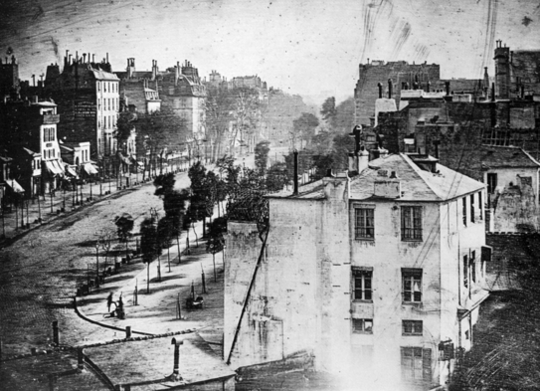 Daguerre famous long exposure photos