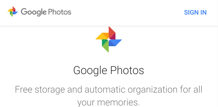 Google Photos - the best free photo sharing application