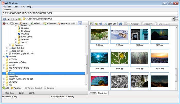 Photo viewer for Windows - WildBit