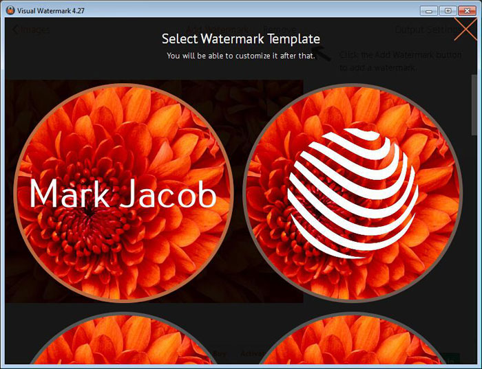 Visual Watermark - top 5 photo watermark software
