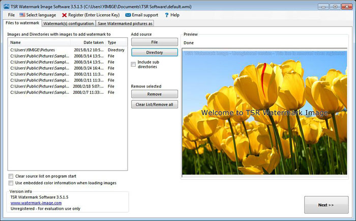 TSR Watermark Image - top 5 photo watermark software