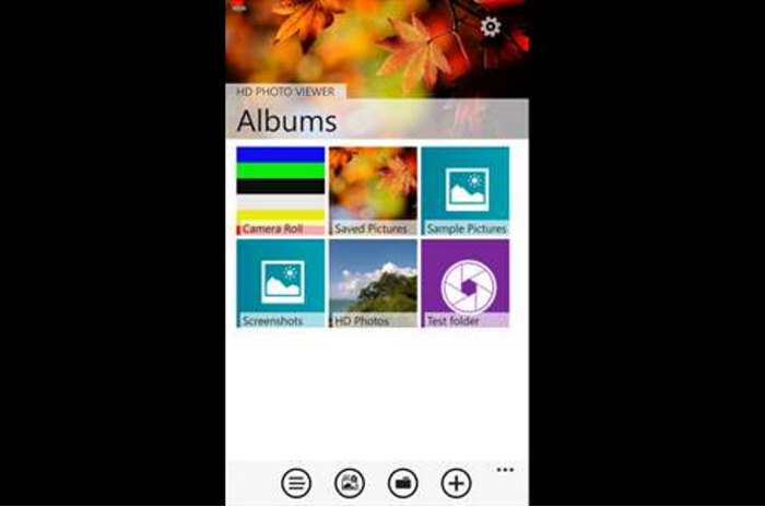 Photo viewing software for Windows Phone